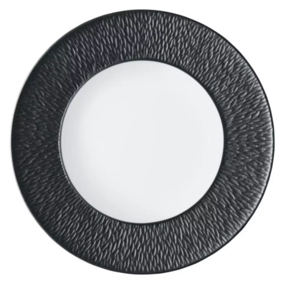 DESSERT PLATE 22 CM MINERAL IRISE BLACK 113022