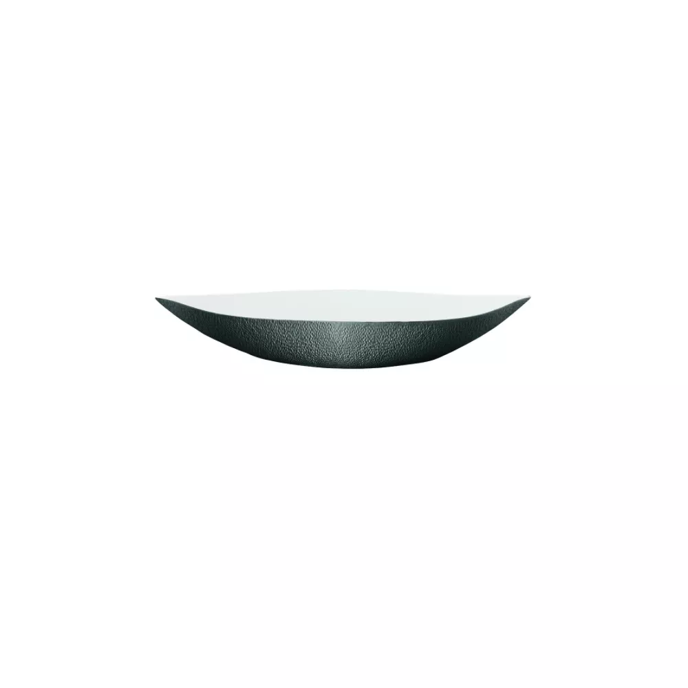 VASSOIO OVALE 39.5 CM MINERAL IRISE NERO 513039