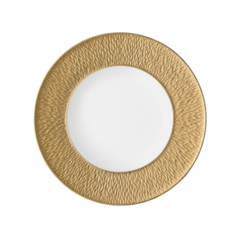 FLAT PLATE 27 CM MINERAL GOLD 113027