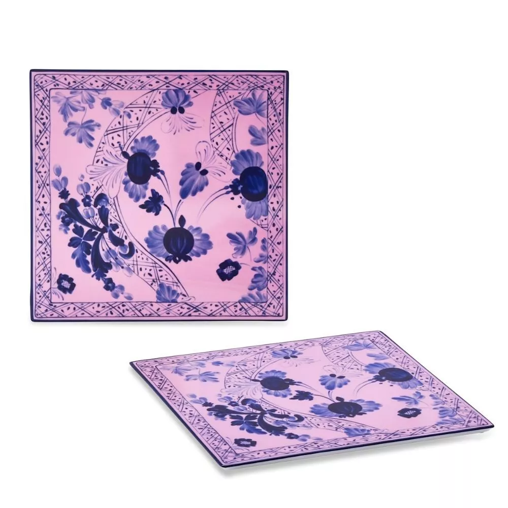 SET OF 2 PORCELAIN 30 CM PLACE MATS, ORIENTE ITALIANO