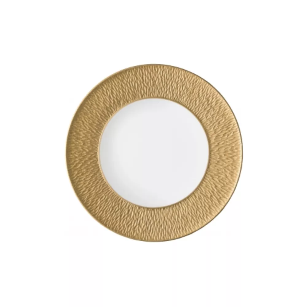 DESSERT PLATE 22 CM MINERAL IRISE GOLD 113022