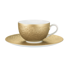 TEA CUP MINERAL IRISE GOLD...
