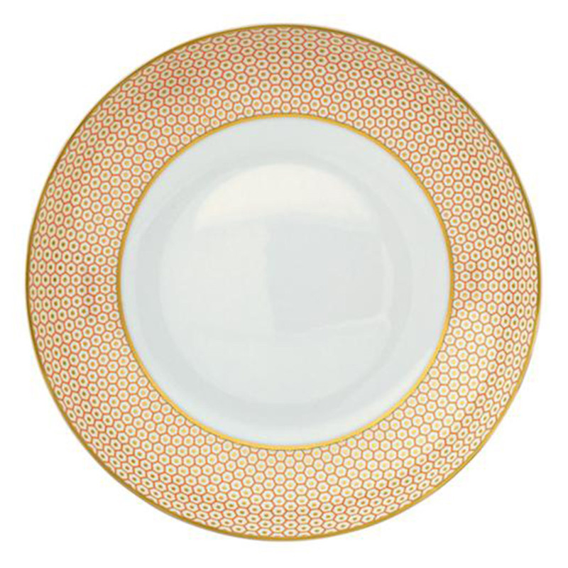 SOUP PLATE 22 CM 250022 TRESOR ORANGE