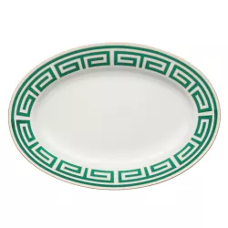40 CM OVAL TRAY, LABIRINTO