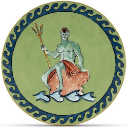 33 CM CHARGER PLATE, IL VIAGGIO DI NETTUNO