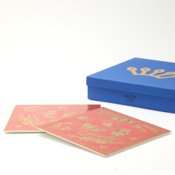 SET OF 2 PORCELAIN 30 CM PLACE MATS, ORIENTE ITALIANO