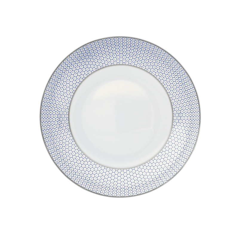 PIATTO FONDO 22 CM 250022 TRESOR BLUE