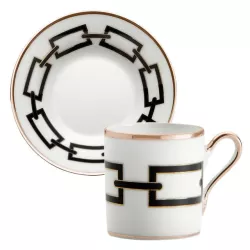 TAZZA CAFFE CON PIATTINO, CATENE IMPERO