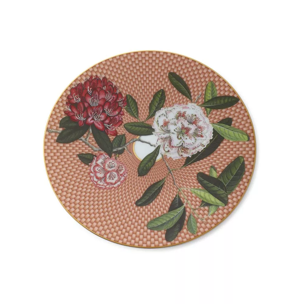 DESSERT PLATE 22 CM 113822 TRES/FLEURI BEIGE