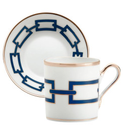 COFFEE CUP WITH SAUCER, CATENE IMPERO