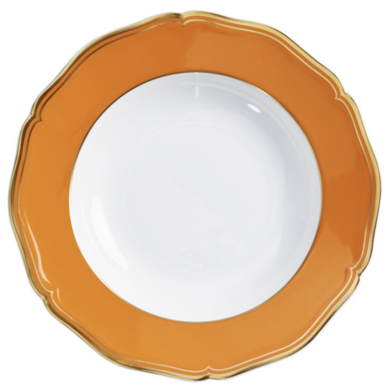 PIATTO FONDO 23 CM MAZURKA ARANCIO 0869 250023