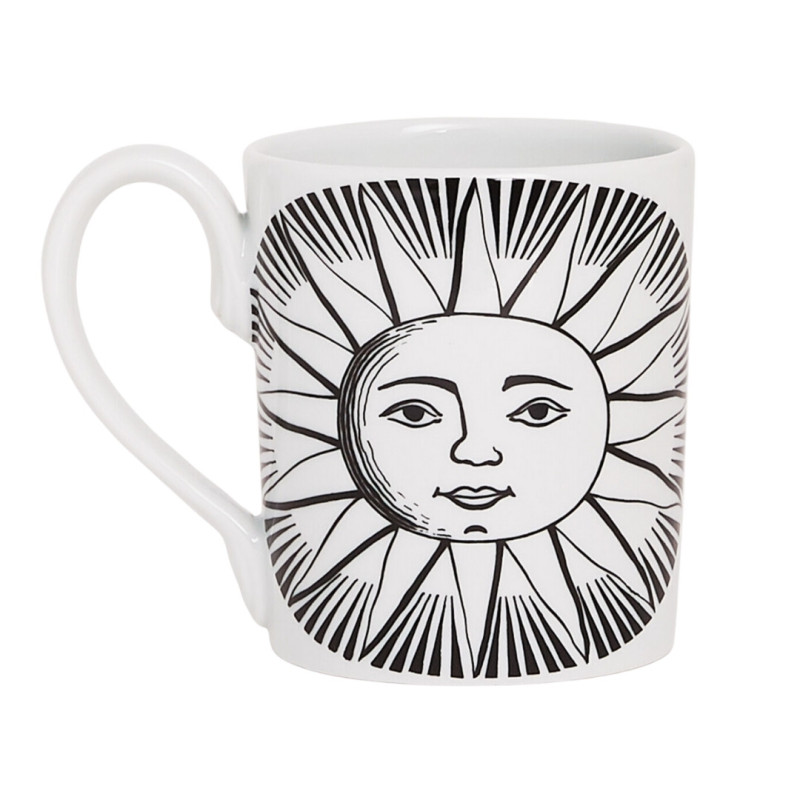 SOLE MUG, BLACK & WHITE