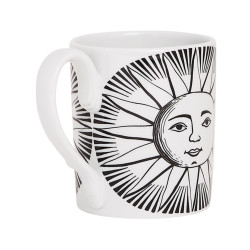 MUG SOLE, BIANCO E NERO