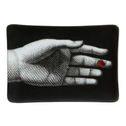RECTANGULAR ASHTRAY, HAND...