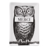 RECTANGULAR ASHTRAY, MERCI OWL