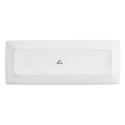 RECTANGULAR TRAY 39 CM, SNAKE BLACK & WHITE