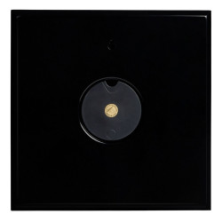 WALL CLOCK GRANDE SOLE, YELLOW