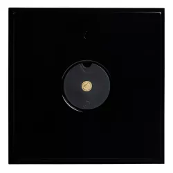 WALL CLOCK GRANDE SOLE, YELLOW