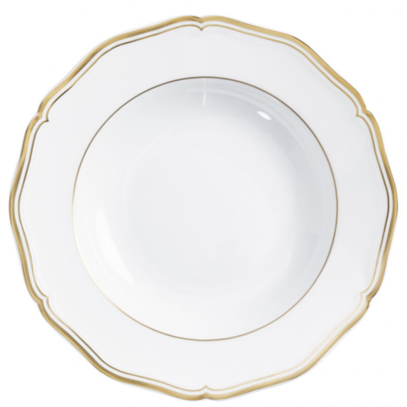 SOUP DISH 23 CM GOLD MAZURKA 0864 250023