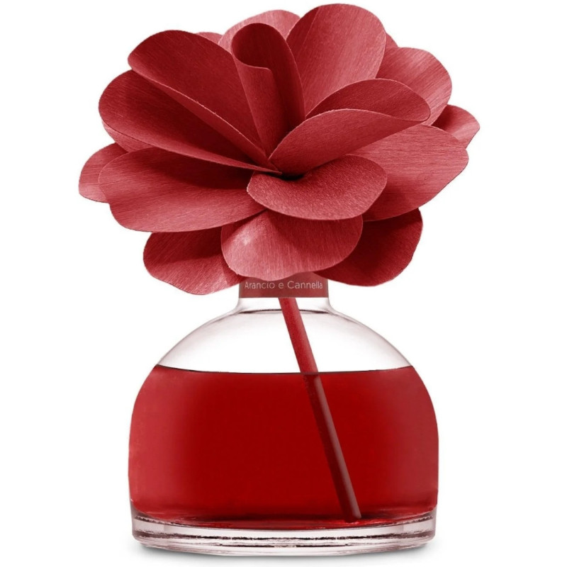 FLOWER HOME FRAGRANCE DIFFUSER, ORANGE & CINNAMON