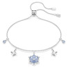MAGIC BRACELET, BLUE, RHODIUM PLATED 5734244