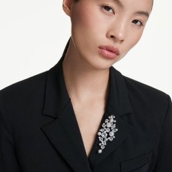 CONSTELLA BROOCH, CRYSTAL PEARL, WHITE, RHODIUM PLATED 5722516