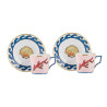 SET OF 2 COFFEE CUPS, IL VIAGGIO DI NETTUNO