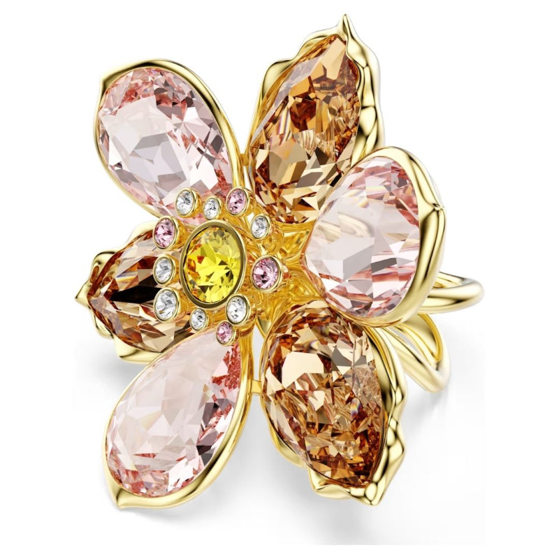 IDYLLIA PINK MULTICOLOR/GOLD RING