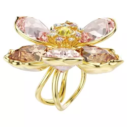 IDYLLIA PINK MULTICOLOR/GOLD RING