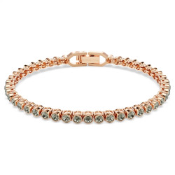 TENNIS IMBER BRACELET, ROUND CUT
