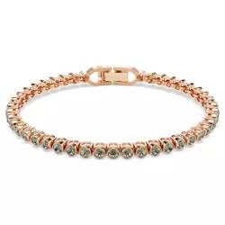 TENNIS IMBER BRACELET, ROUND CUT