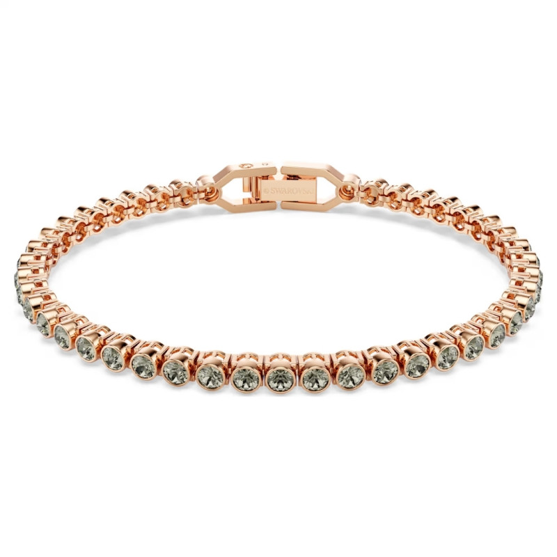 TENNIS IMBER BRACELET, ROUND CUT