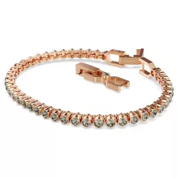 TENNIS IMBER BRACELET, ROUND CUT