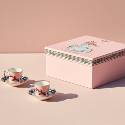 SET OF 2 COFFEE CUPS, IL VIAGGIO DI NETTUNO