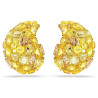 GEMA CLIP EARRINGS, YELLOW, GOLD TONE PLATED 5723383