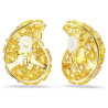GEMA CLIP EARRINGS, YELLOW, GOLD TONE PLATED 5723383