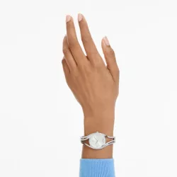 HYPERBOLA BANGLE WATCH, SWISS MADE, METAL BRACELET