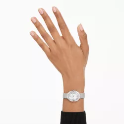 MATRIX OCTAGON WATCH, METAL BRACELET