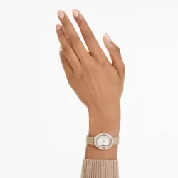 MATRIX OCTAGON WATCH, METAL BRACELET