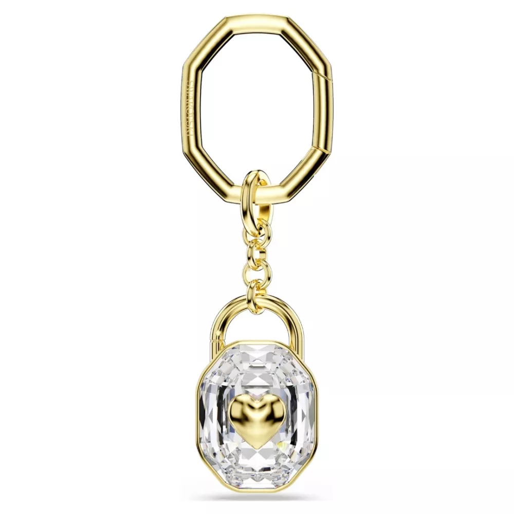 PORTACHIAVI SYMBOLICA, BIANCO, PLACCATO ORO, 5733765