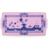 RECTANGULAR TRAY WITH HANDLES, ORIENTE ITALIANO