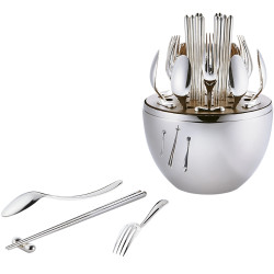 SET 24 CUTLERY WITH CHOPSTICK, MOOD ASIA 65999