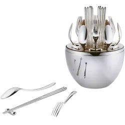 SET 24 POSATE CON BACCHETTE, MOOD ASIA 65999