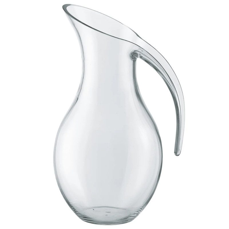 HANDBLOWN PITCHER 1.6 LT HAPPY HOUR, ACRYLIC