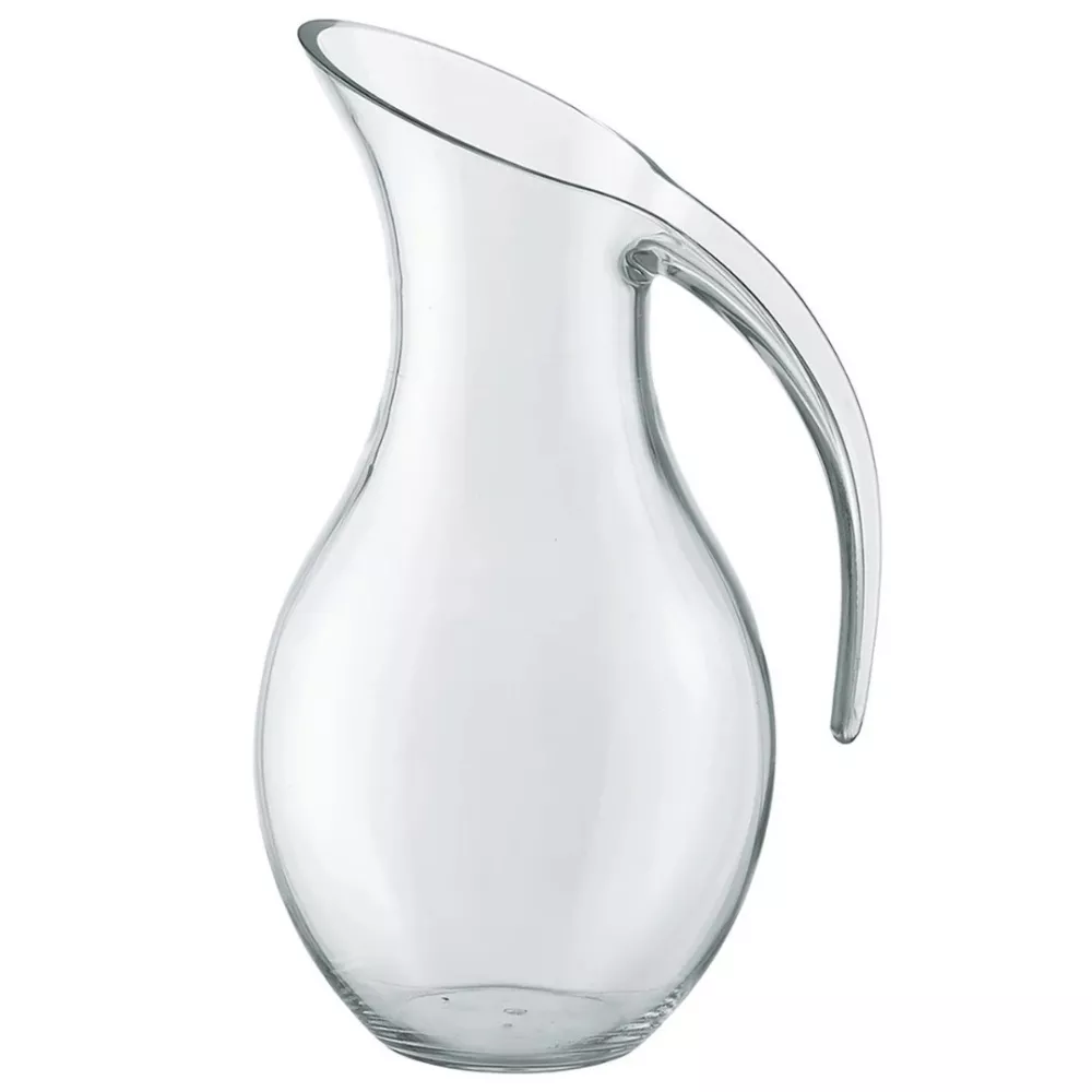 HANDBLOWN PITCHER 1.6 LT HAPPY HOUR, ACRYLIC