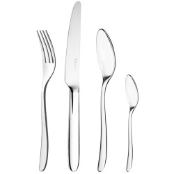 SET 24 SILVER PLATED CUTLERY, EGG MOOD 65299
