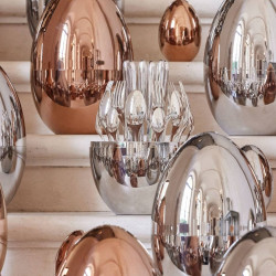 SET 24 SILVER PLATED CUTLERY, EGG MOOD 65299