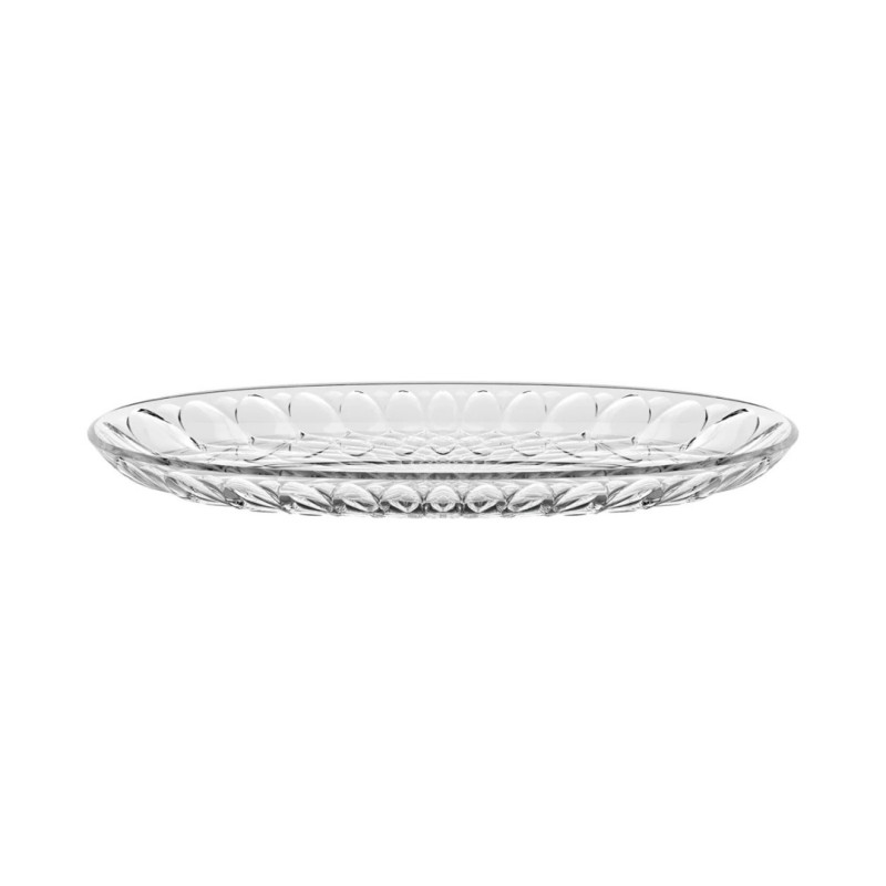 ACRYLIC OVAL TRAY TRANSPARENT, VANITY