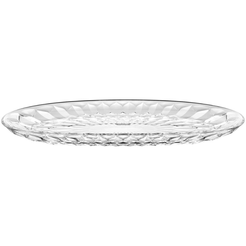 ACRYLIC OVAL TRAY TRANSPARENT, VANITY