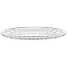 ACRYLIC OVAL TRAY TRANSPARENT, VANITY